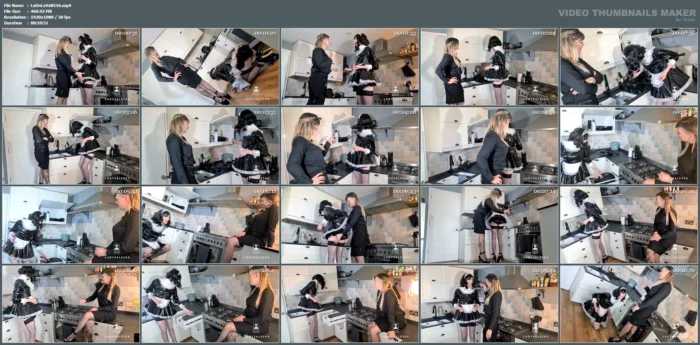 Humiliating Tasks For My Sissy Maid - LADY VALESKA - MP4