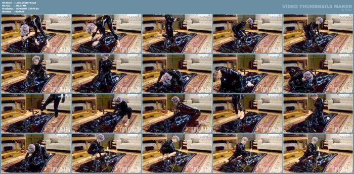 Lady Valeska - Rubbertoy In The Vacbed Part 1 - LADY VALESKA - MP4