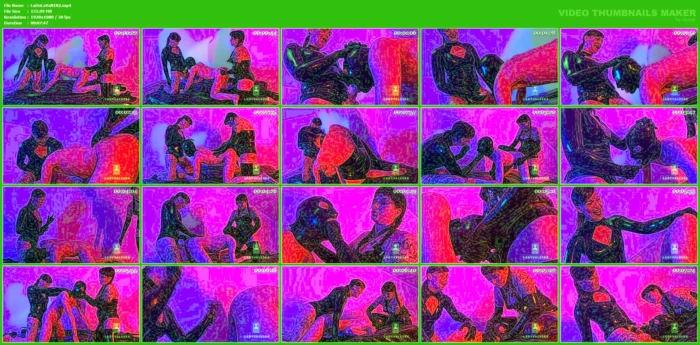 Latex Dommes Spitroast Their Slut - LADY VALESKA - MP4