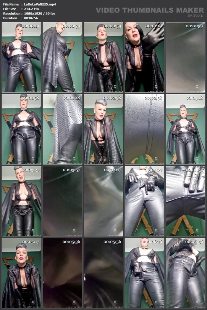 My Leathers Take Your Breath Away - LADY VALESKA - MP4