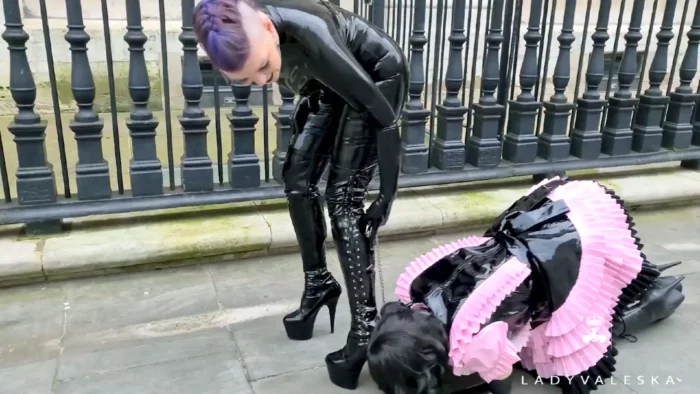 Public Boot Cleaner - LADY VALESKA - MP4