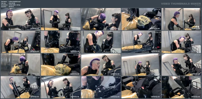 Rubber Breath Play - LADY VALESKA - MP4