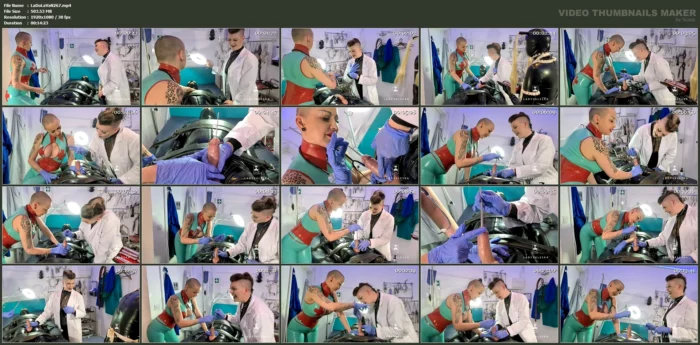 Rubber Nurses Sound Their Gimp - LADY VALESKA - MP4