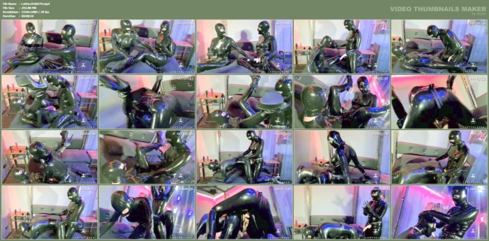 Shine Up Strap On Suck Clean - LADY VALESKA - MP4