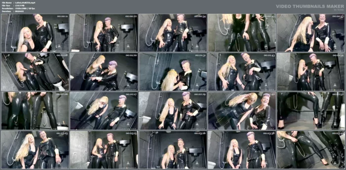 Teased With Golden Nectar - LADY VALESKA - MP4