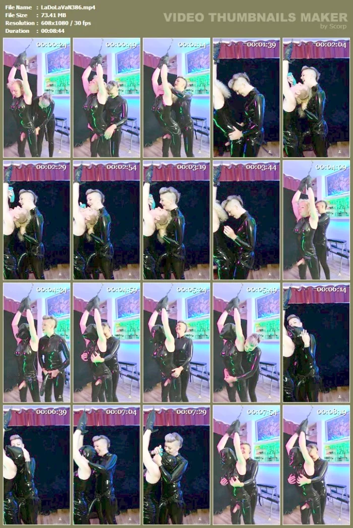 Upright Fucking - LADY VALESKA - MP4