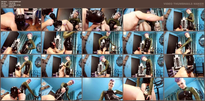 Worship Your Latex Goddess - LADY VALESKA - MP4