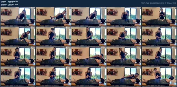 Wrapped Teased And Denied - LADY VALESKA - MP4