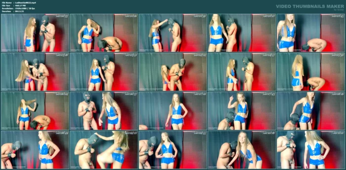 Ball Slapping, Kicking, Busting - LADYANNABELLE666 - MP4
