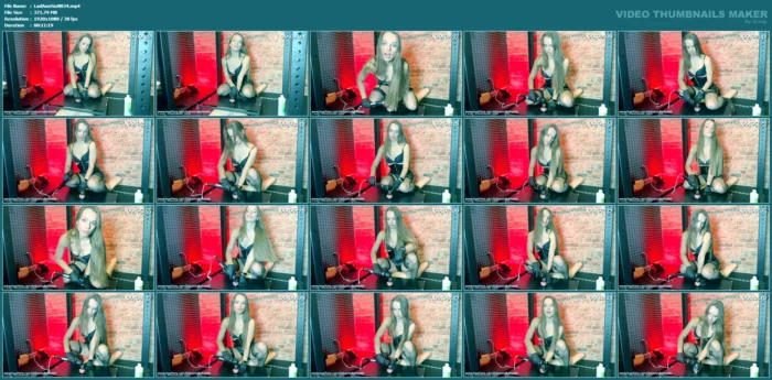 Chastity Teasing With Happy End While I Sit On His Face - LADYANNABELLE666 - MP4