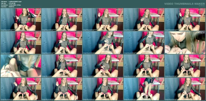 Cock Is My Ashtray - LADYANNABELLE666 - MP4