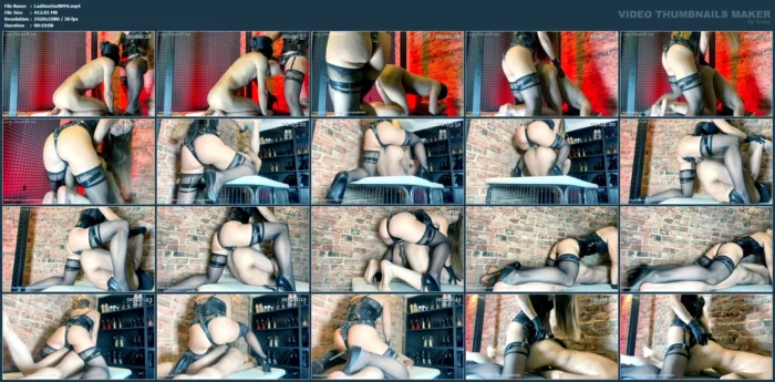I Fucked My Slave In So Many Positions In His Tight Ass - LADYANNABELLE666 - MP4