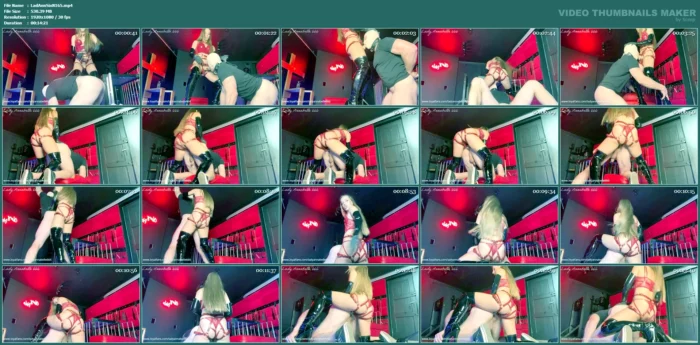 Pegging With Submissive Bitch - LADYANNABELLE666 - MP4