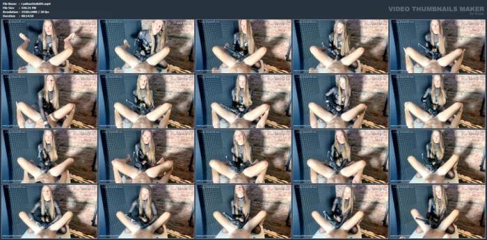 Tease In Chastity Cage - LADYANNABELLE666 - MP4