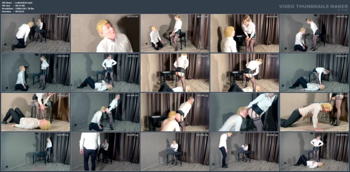 Training My Old Slave - LADY ESTELLE SCAT - MP4