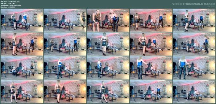 Caning With Mistress Vixen - LADEY LUSH - MP4