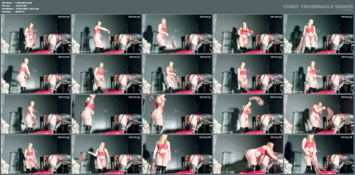 Flogging Sissy - LADEY LUSH - MP4