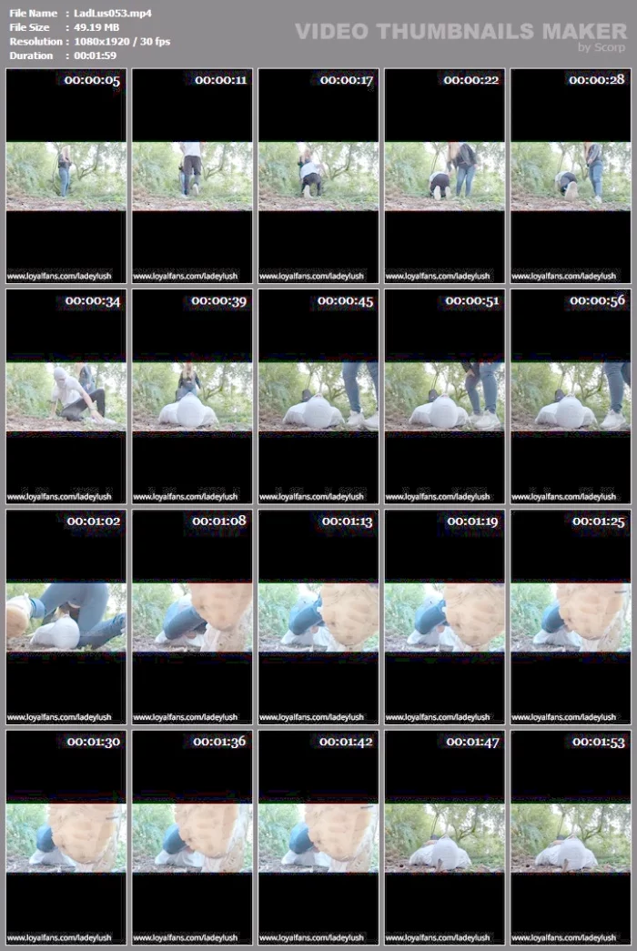 Outside Headsissoring - LADEY LUSH - MP4