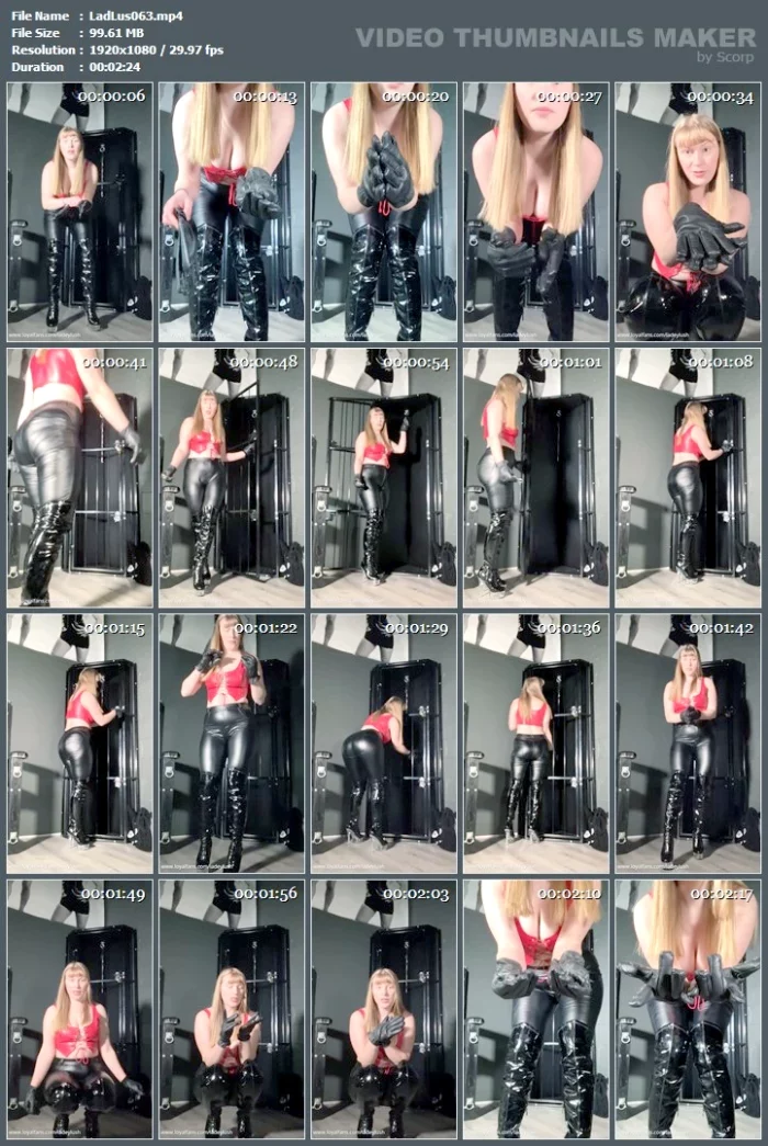 POV You Locked In My Cage - LADEY LUSH - MP4