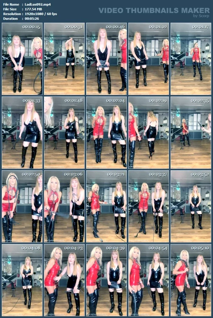 Who's Begging To Be Whipped By Me And Lda - LADEY LUSH - MP4