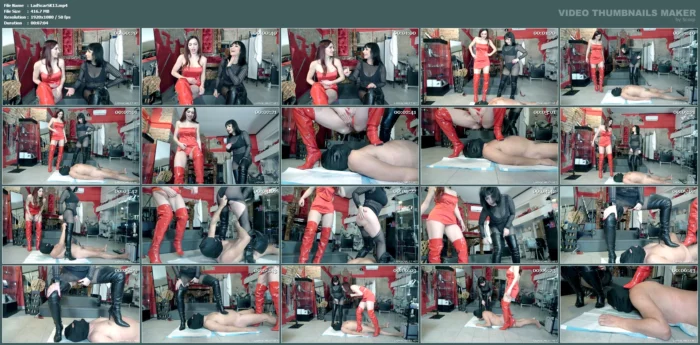 Double Humiliation With One Pee - LADY SCARLET SCAT - MP4