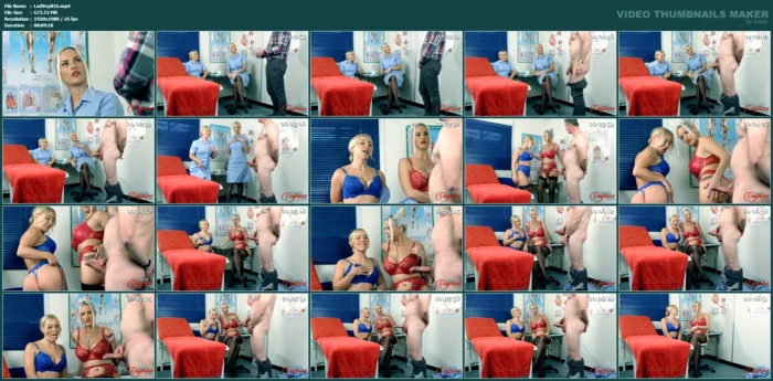 Emily Brooke And Paige Starr - Pre-Cum Tap - LADY VOYEURS - MP4