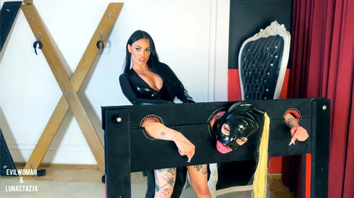 Latex Bimbo Doll Hardcore Fucking - LUNASTAZJA - MP4