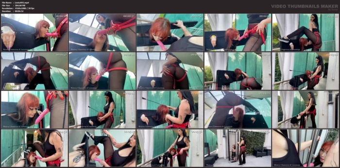 Outside Mouthfucking - LUNASTAZJA - MP4
