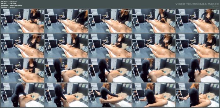 Sexy Masseuse Gives A Lingam Massage And Ends With A Strapon Pegging, She Fuck Him From The Behind! - LUTOST - MP4