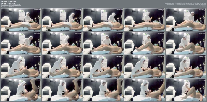 The Masseuse Fucked Her Client's Ass With A Big Dildo Until He Ejaculated, He Obviously Liked It, After Massage She Pegg His Ass - LUTOST - MP4