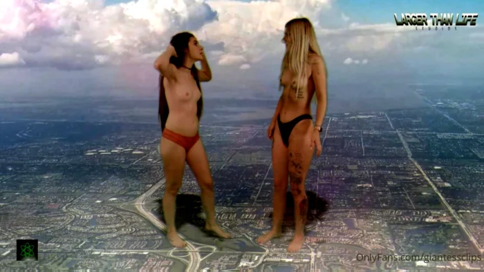 Epic Giantess Growth Promotion Part 2 - Ziva Fey And Autumn Ehr - LTL GIANTESS STUDIOS - MP4