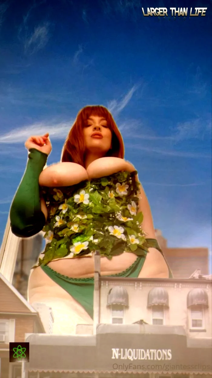 Poison Ivee's Giantess Growth Revenge - Giantess Ginger - LTL GIANTESS STUDIOS - MP4