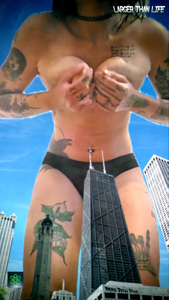Unstoppable Giantess Growth - Titania Orion - LTL GIANTESS STUDIOS - MP4