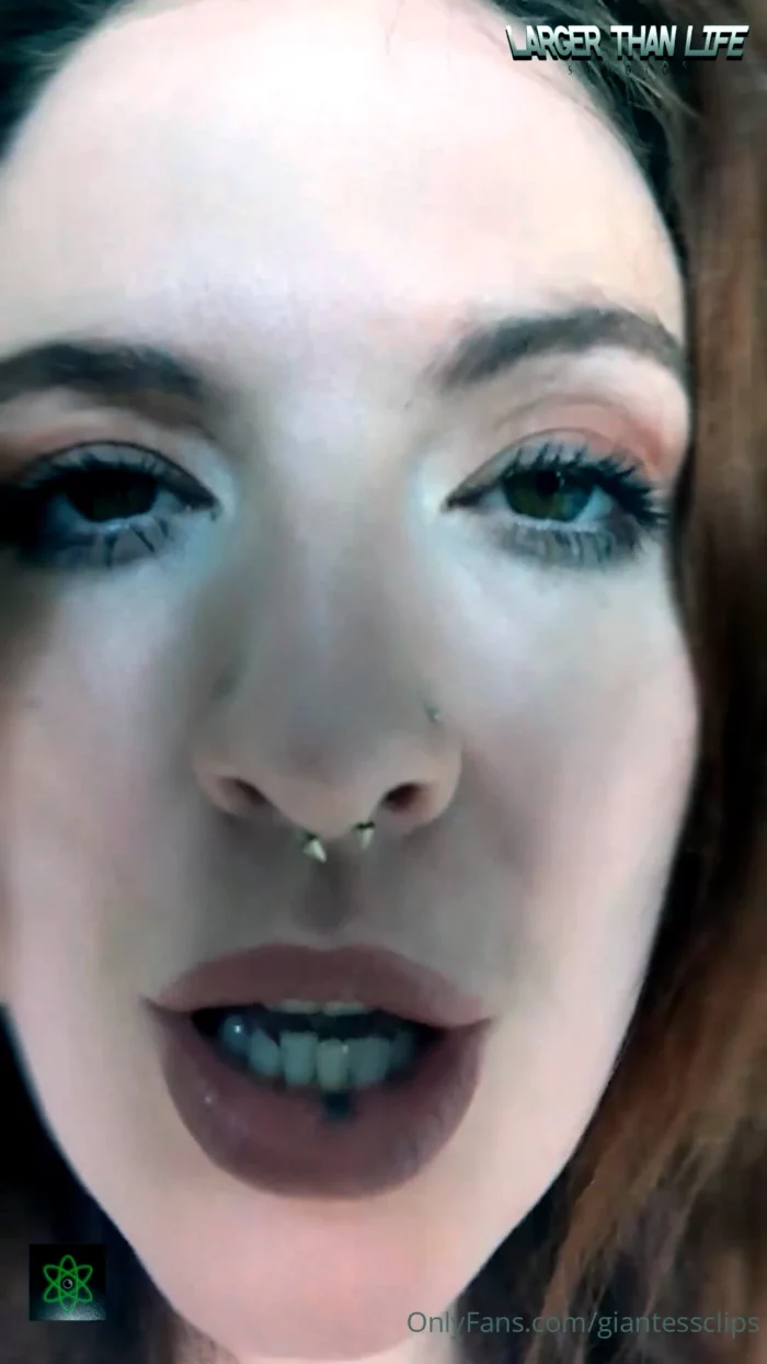 Wife's Giantess Vore Fantasy - Giantess Ginger - LTL GIANTESS STUDIOS - MP4