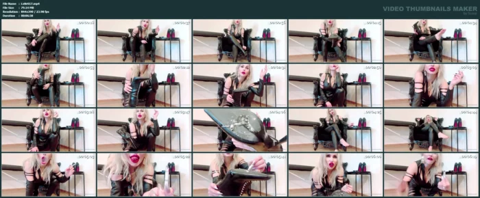 Boots Pervert Get Your Mouth Here And Serve Me - LEXY NOIR / OBEYLEXYNOIR - MP4