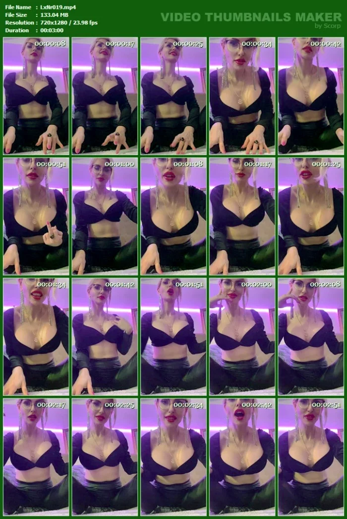 Brain Washing Sensual Humiliation - LEXY NOIR / OBEYLEXYNOIR - MP4