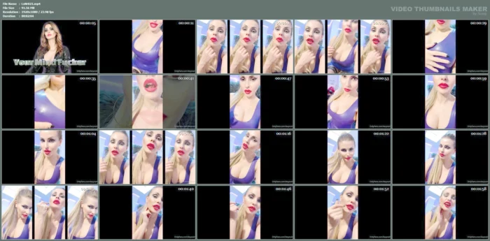 Brainwashing You In Purple Latex - LEXY NOIR / OBEYLEXYNOIR - MP4