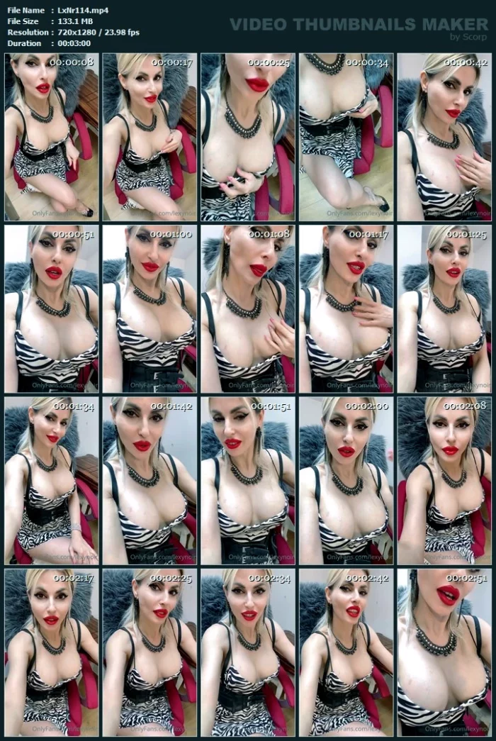 Ultimate Brainfuck Erotic Brainwash... Try Not To Cum - LEXY NOIR / OBEYLEXYNOIR - MP4
