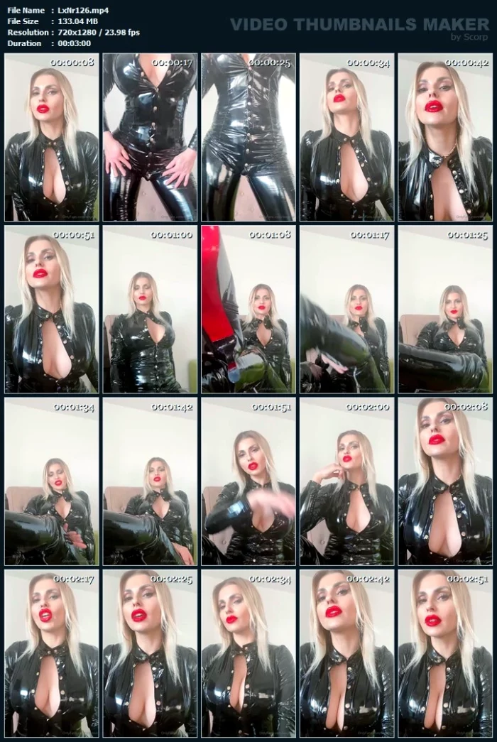 You Aren't Allowed To Think! I Think For You - LEXY NOIR / OBEYLEXYNOIR - MP4