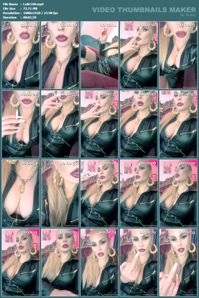 You Will Work Harder For Supporting My Queen Lifestyle - LEXY NOIR / OBEYLEXYNOIR - MP4