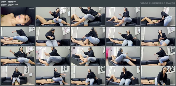 Rosalia's Jeans Big Butt Crushing Skinny Girl - MFVIDEO XXX - MP4
