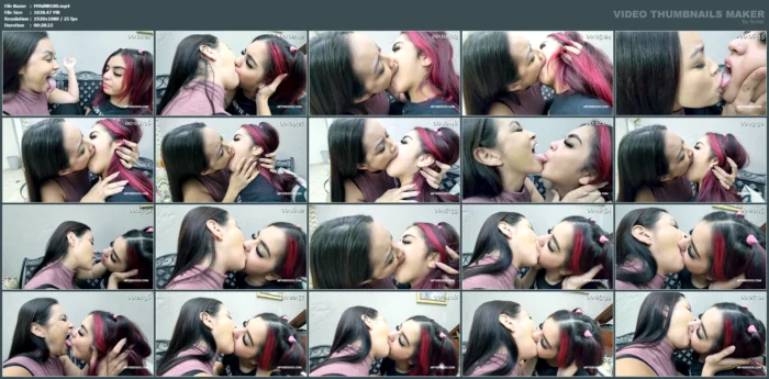 Challenge Kisses - Swallow My Super Tongue - Vol #14 - Kiara Nissei - MFVIDEO XXX - MP4