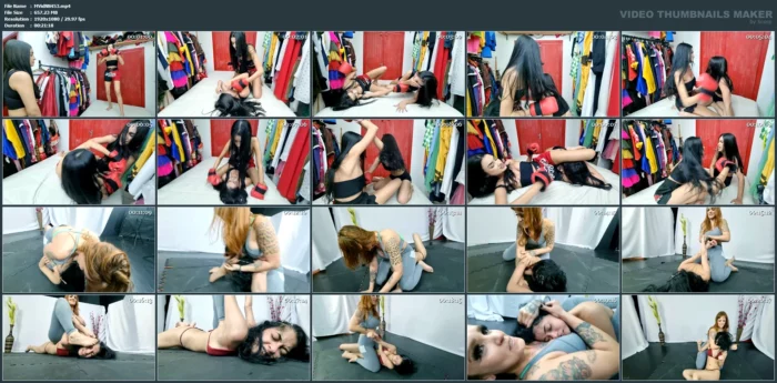 Homemade Girl Fight Lesson - MFVIDEO XXX - MP4