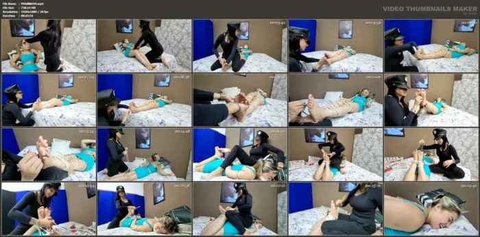Tickle Domination By The Police Girl - MFVIDEO XXX - MP4