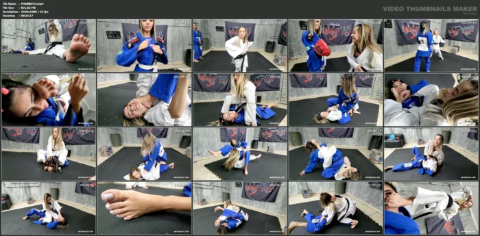 Feet Fight - Mimi Vs Livia - Vol # 247 - MFVIDEO XXX - MP4