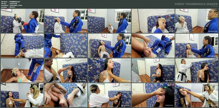 Karateka - 02 History's - Vol #180 - Feature Film - Top Girls Renata Gaudi And Thamy Muniz - MFVIDEO XXX - MP4