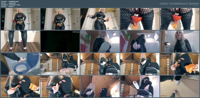 Cold Pee Ice And Hot Poo Sausage, Dirty Dinner - MADAME ELLEN EXPERT IN SCAT - MP4