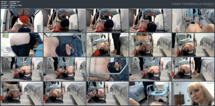 Part'll 4 Big Loads Of Poop For My Personal Toilet, Eaten Up - MADAME ELLEN EXPERT IN SCAT - MP4
