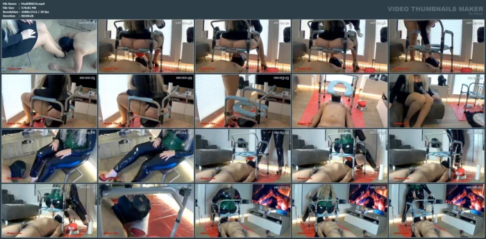 Toilet Training For The Footslave - MADAME ELLEN EXPERT IN SCAT - MP4