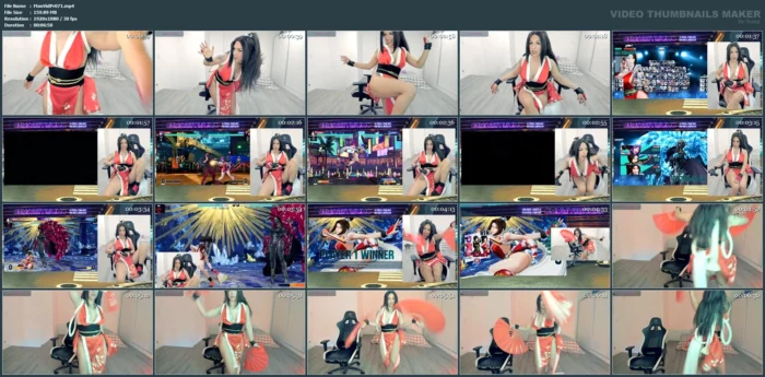 Miss Something - Mv Live Gaming Playing Kof In Cosplay - MANYVIDS PREMIUM - MP4